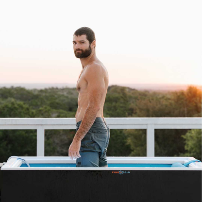 All-In-One Residential Cold Plunge with Built-In Cooling Unit — Chills to 33°F